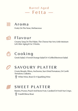 Barrel Aged Fètta (150gms)