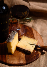 Sangiovese Leaf Aged Cheddarg (150gms)