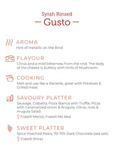 SYRAH RINSED GUSTO (150gms)